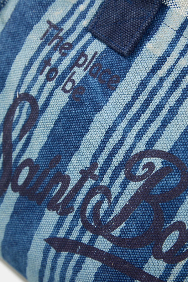 Navy Patterned Bag 5