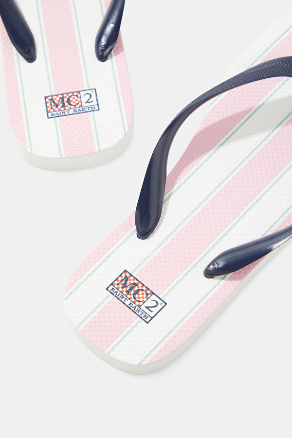 Pink Patterned Women's Slippers 5