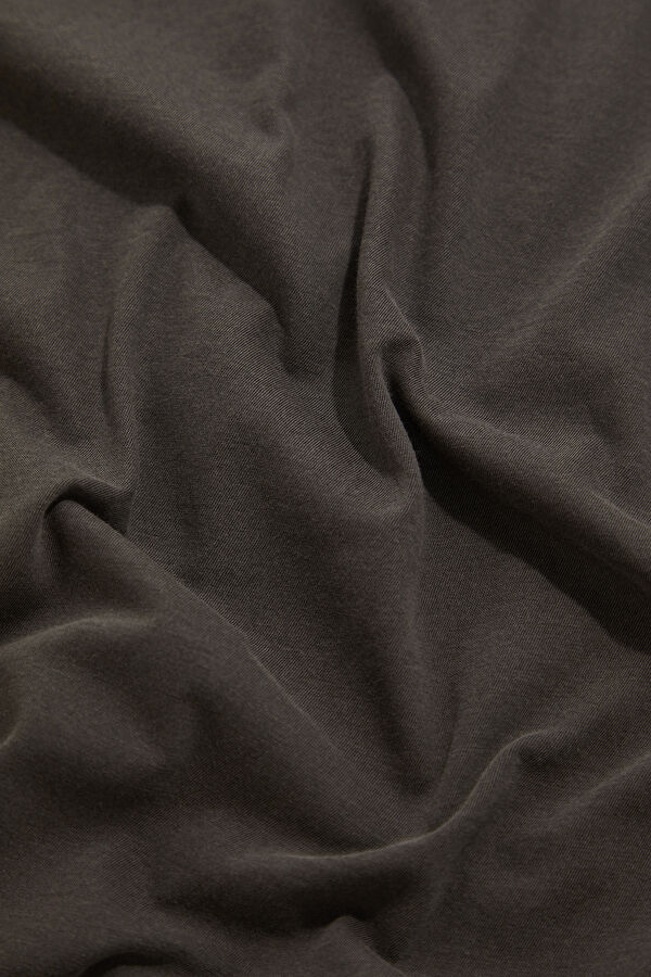 Relax Fit Anthracite Crew Neck Men's T-Shirt 4