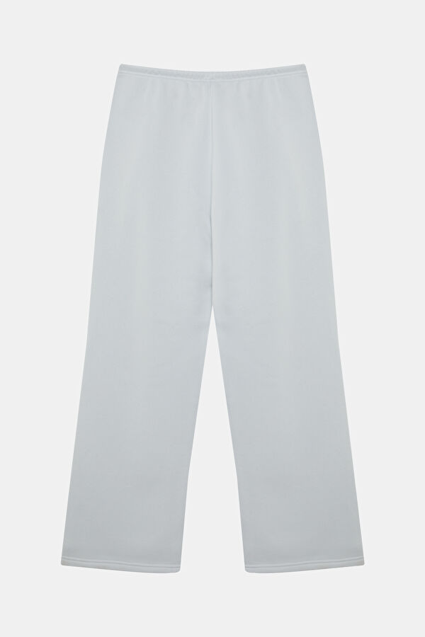 Açık Mavi Wide Leg Kadın Spor Pantolon 2