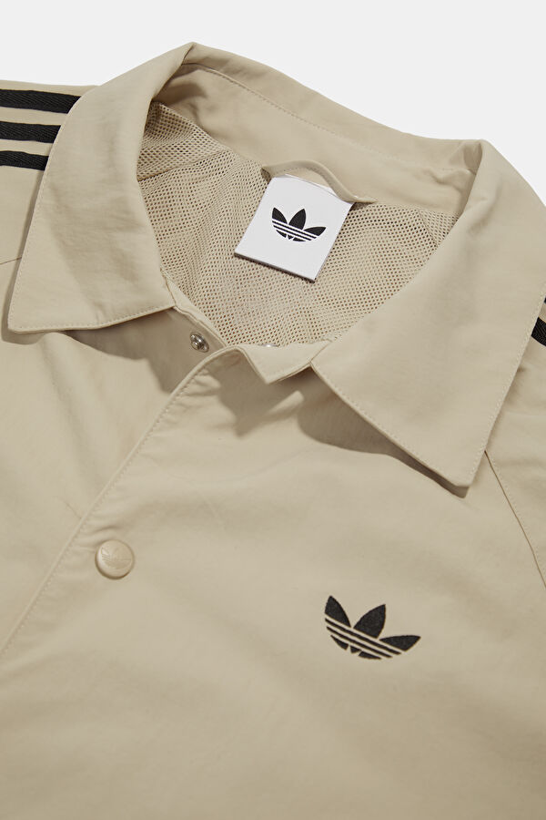 Cream Zip-Up Men's Jacket 3