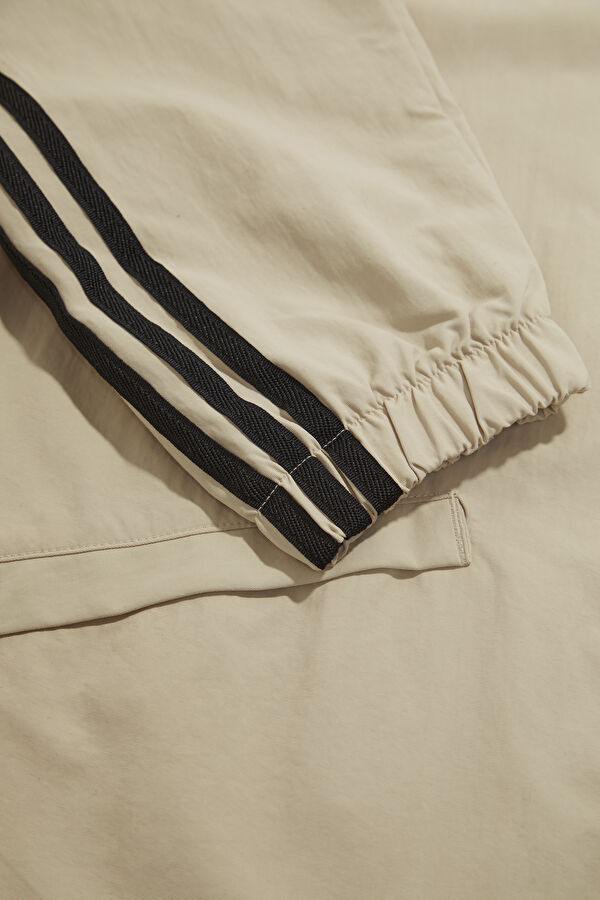 Cream Zip-Up Men's Jacket 4