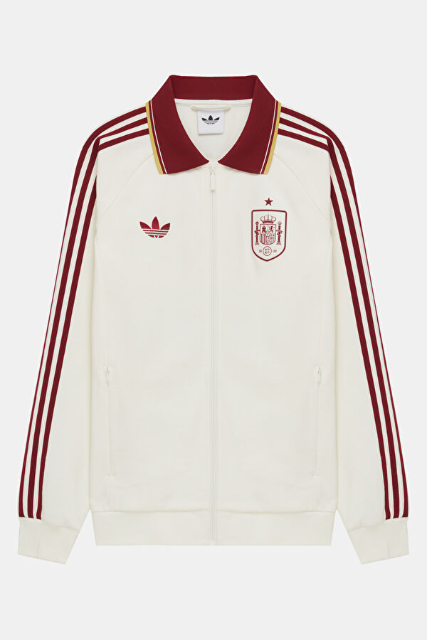 Cream Zippered Men's Jacket