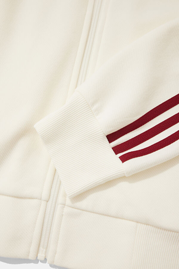 Cream Zippered Men's Jacket 4