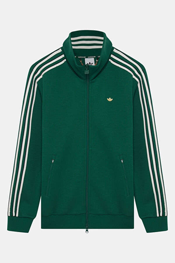 Green Zip-Up Men's Jacket