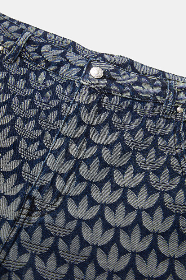 Monogram Pt Relax Kalıp İndigo Straight Erkek Jean Pantolon 3