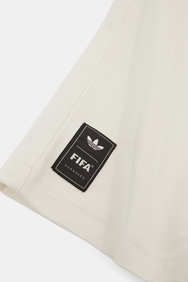 Relax Fit White Crew Neck Printed Men's T-Shirt 5