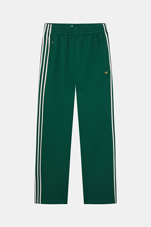 Relax Fit Green Wide Leg Sports Pants