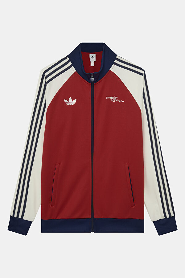 Red Zip-Up Men's Jacket