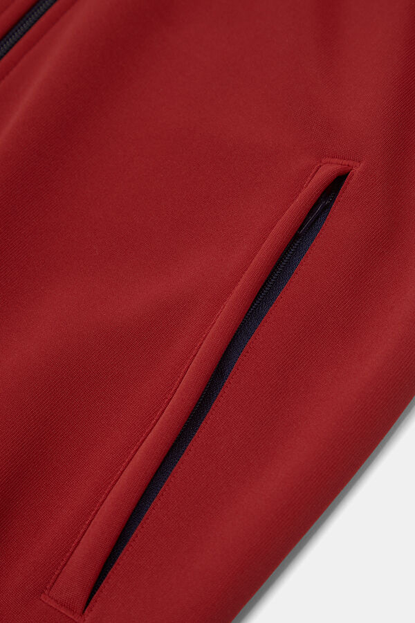 Red Zip-Up Men's Jacket 4