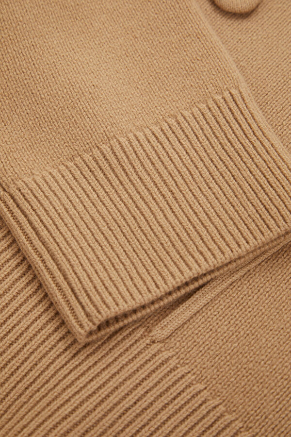 Tan Wool Women's Sweater 5