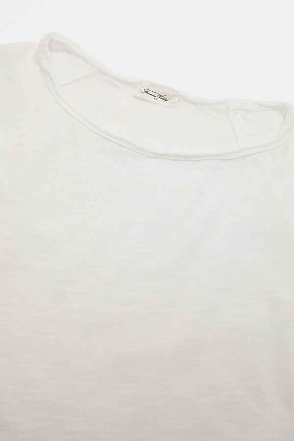 Beyaz Kayık Yaka Kadın T-Shirt 3