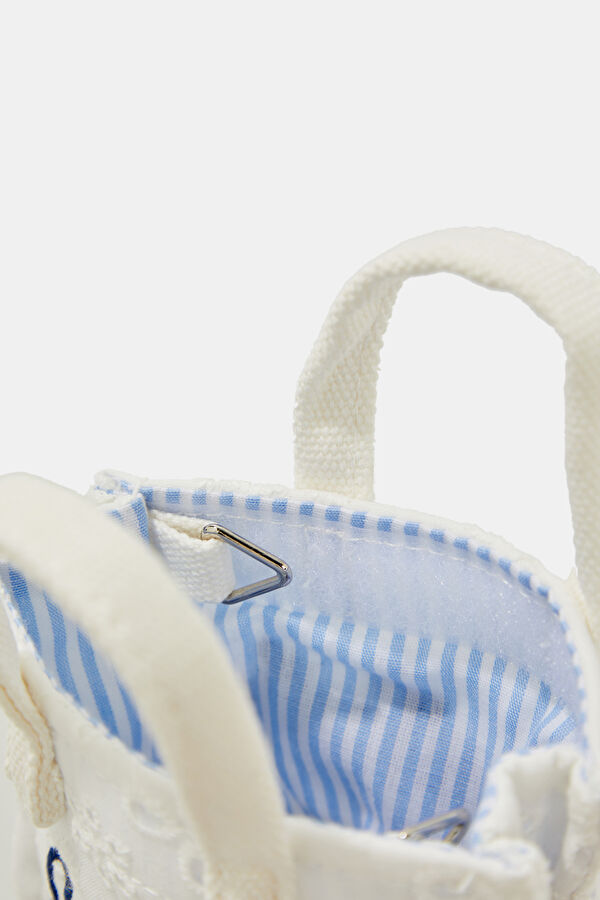 Key Bag Sangallo White Patterned Bag 6