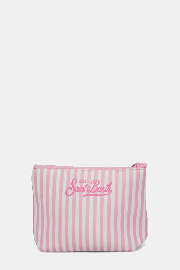 Aline Açık Pembe Desenli Çanta 3