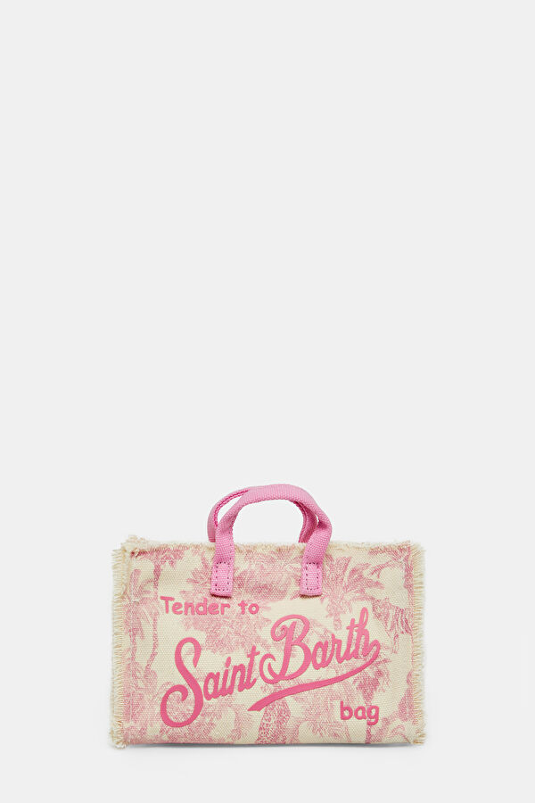 Phone Bag White Patterned Bag