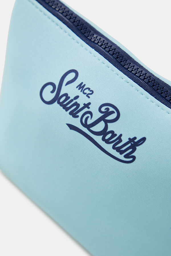 Su Yeşili Baskılı Çanta 4
