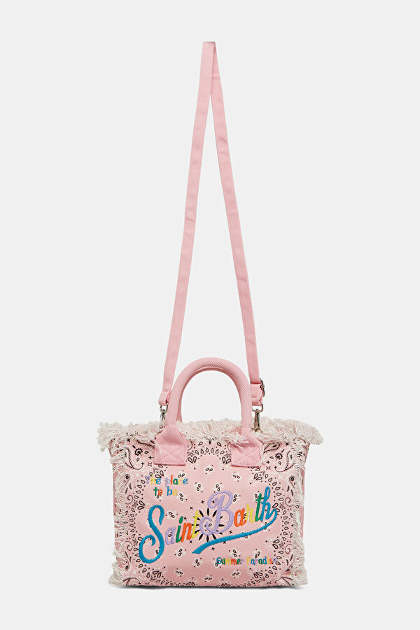 Pembe Desenli Çanta