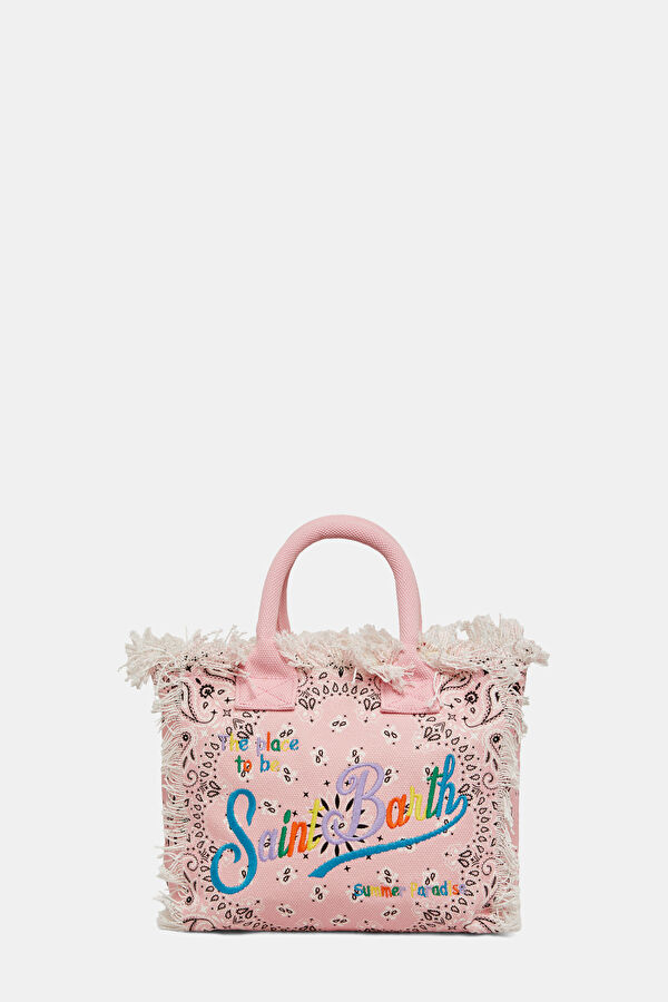 Pembe Desenli Çanta 2