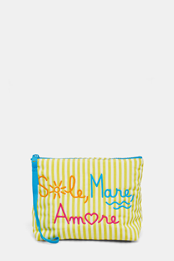 Yellow Patterned Bag
