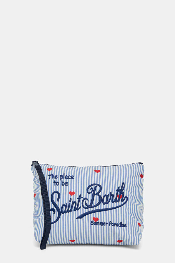 Blue Patterned Bag