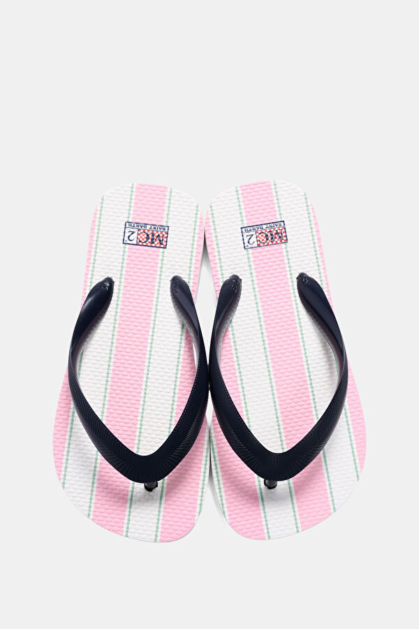 Pink Patterned Kids Slippers 2