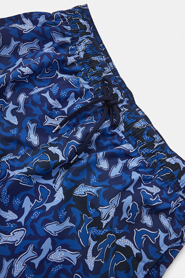 Multicolored Patterned Men's Swimsuit 3