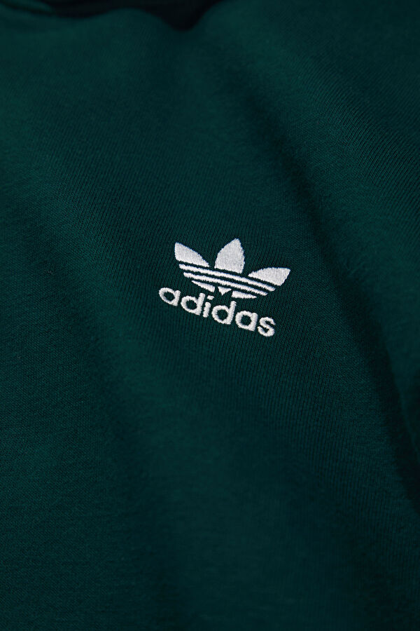 Yeşil Relax Kalıp Kapuşonlu Erkek Sweatshirt 4