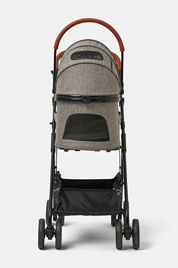 Bottas Cat & Dog Stroller Grey 48X80X99 cm 2