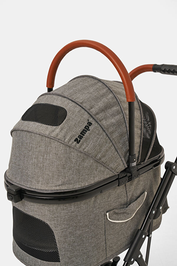 Bottas Cat & Dog Stroller Grey 48X80X99 cm 7