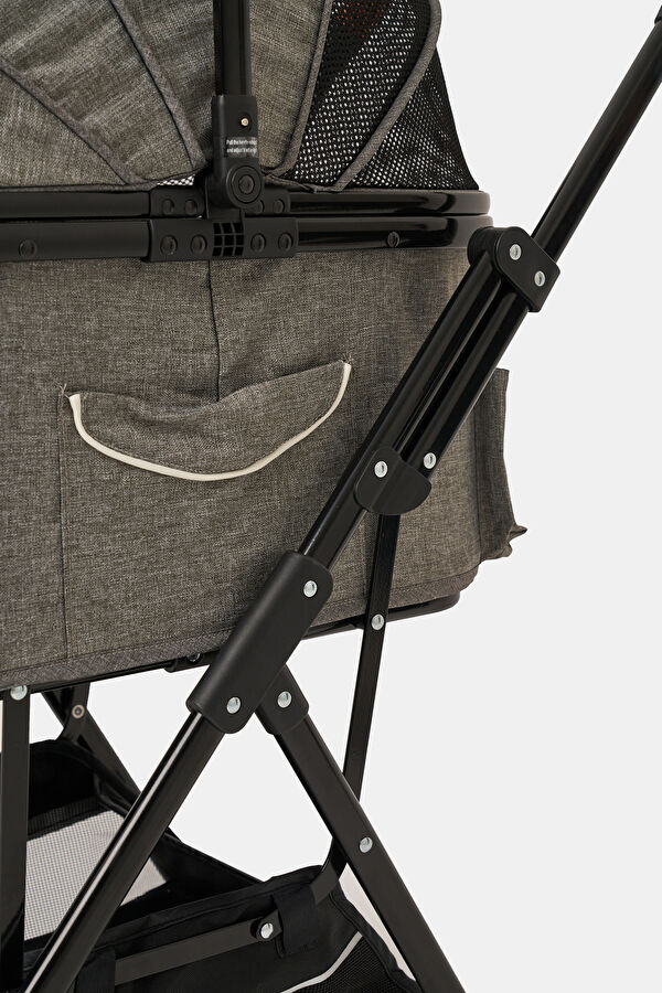 Bottas Cat & Dog Stroller Grey 48X80X99 cm 11