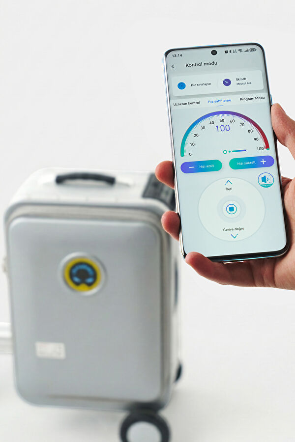SE3SL Light Electric Rideable Scooter Suitcase 8