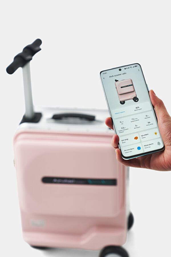 SE3MINIT Electric Rideable Scooter Suitcase 9