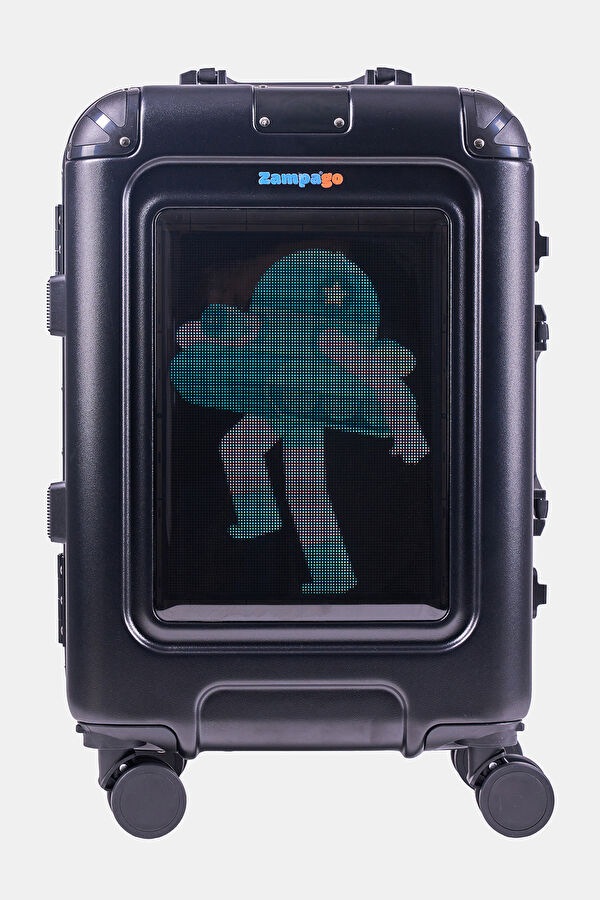 Glint LED Screen Suitcase with 10,000mAh Powerbank Gift