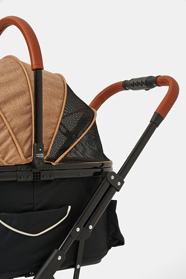 Bottas Cat & Dog Stroller Khaki 48X80X99 cm 7