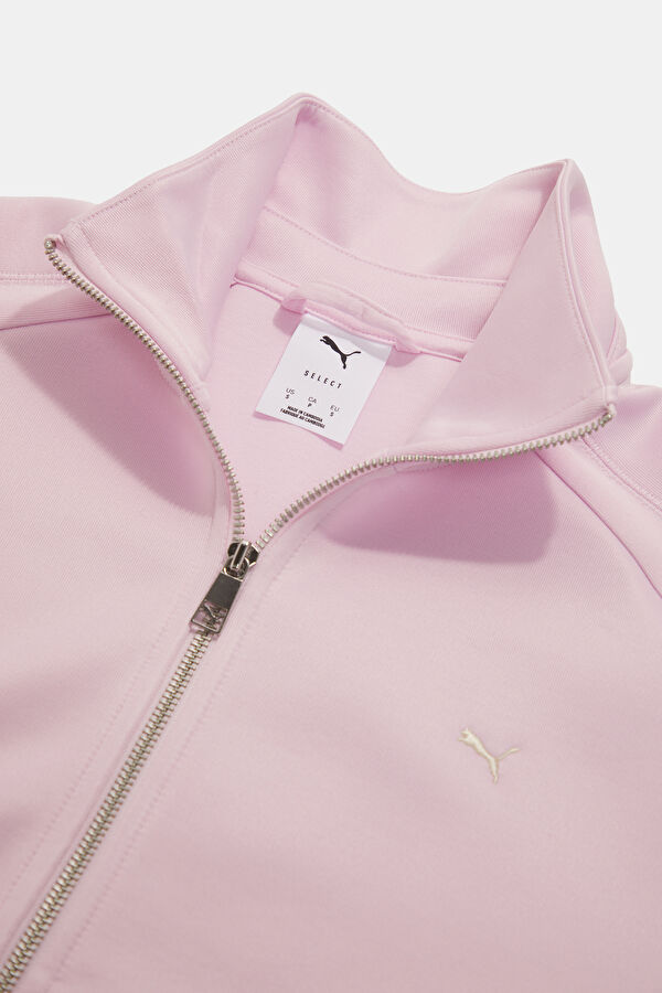 T7 Pembe Dik Yaka Kadın Sweatshirt 3