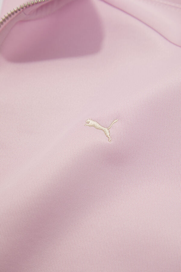 T7 Pembe Dik Yaka Kadın Sweatshirt 4
