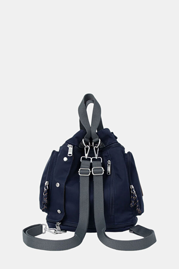 Pyramid Happy Camper Navy Blue Bag 2