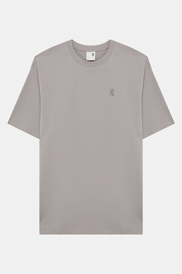 Club Collective-T Geo Relax Fit Grey Crew Neck Men's T-Shirt