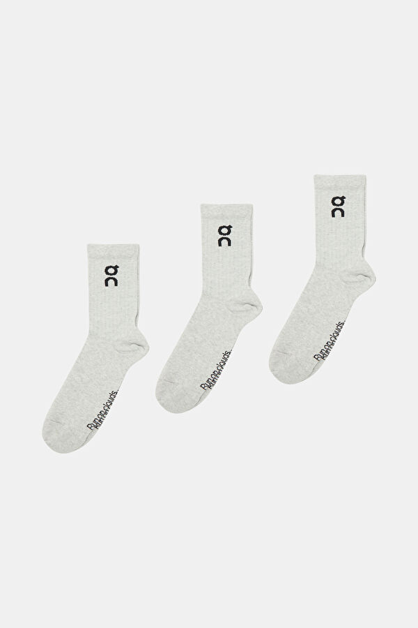3-Pack Gray Socks