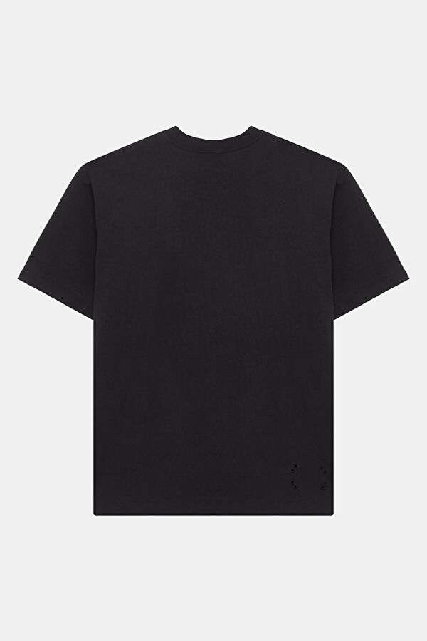 Club Collective-T Siyah Bisiklet Yaka Kadın T-Shirt 2
