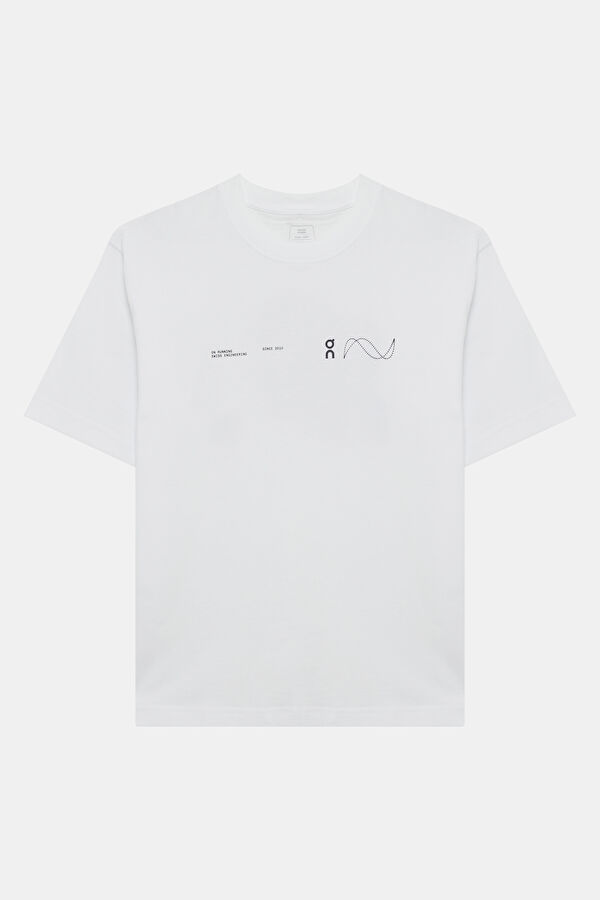 Club-T Volt Beyaz Bisiklet Yaka Kadın T-Shirt