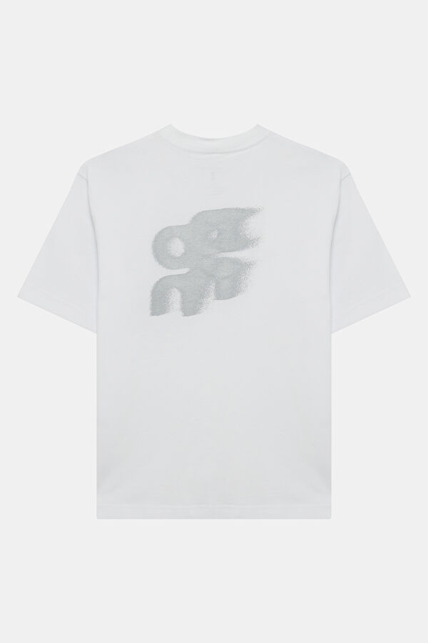 Club-T Volt Beyaz Bisiklet Yaka Kadın T-Shirt 2