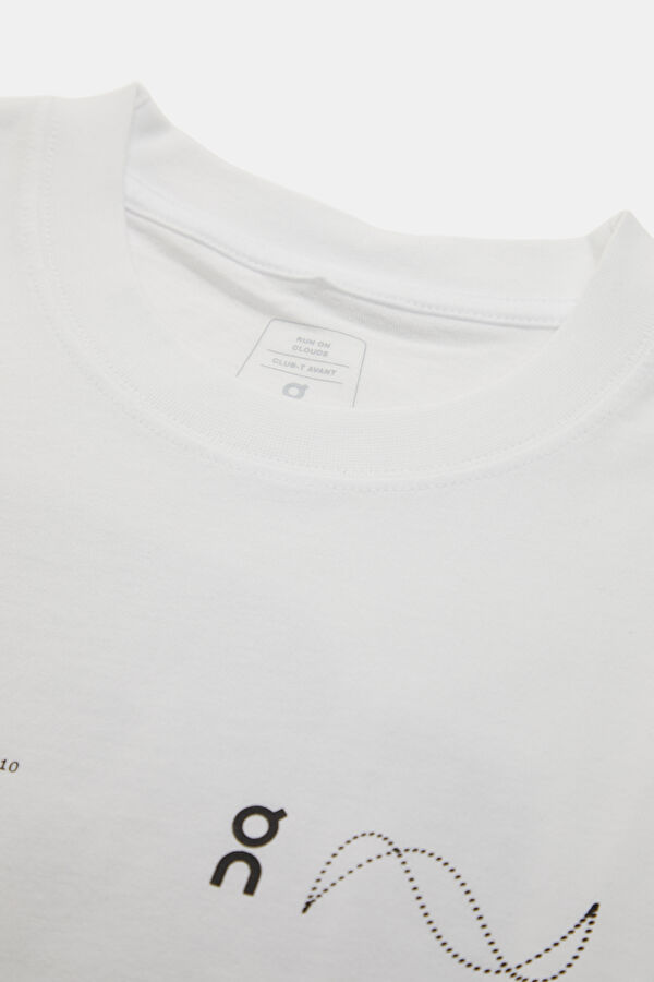 Club-T Volt Beyaz Bisiklet Yaka Kadın T-Shirt 3
