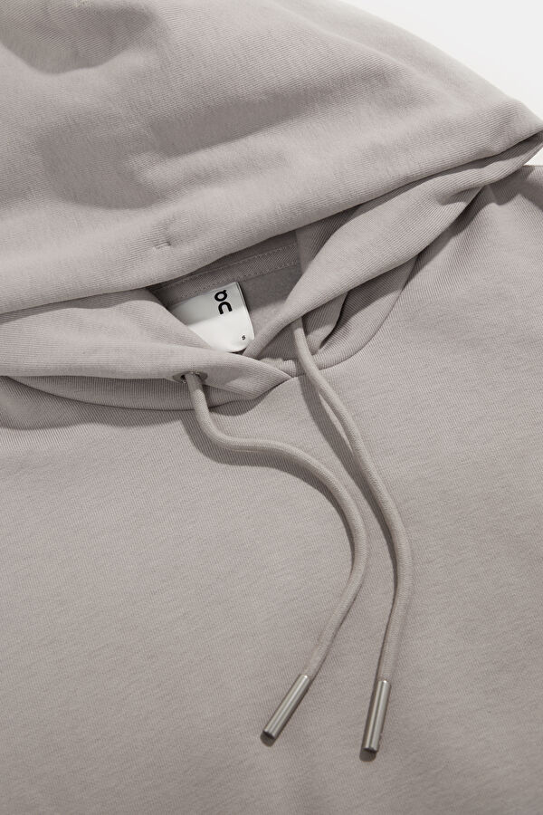 Bej Kapuşonlu Kadın Sweatshirt 3