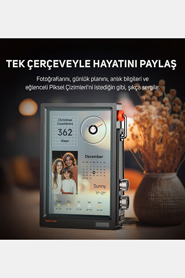 Times Frame 10.1" Ekran Dijital Fotoğraf Çerçevesi 2