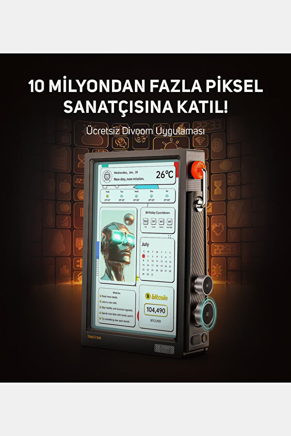 Times Frame 10.1" Ekran Dijital Fotoğraf Çerçevesi 7
