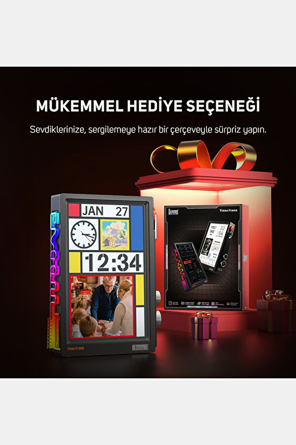 Times Frame 10.1" Ekran Dijital Fotoğraf Çerçevesi 8