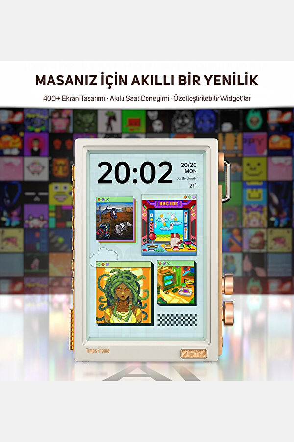 Times Frame 10.1" Ekran Dijital Fotoğraf Çerçevesi