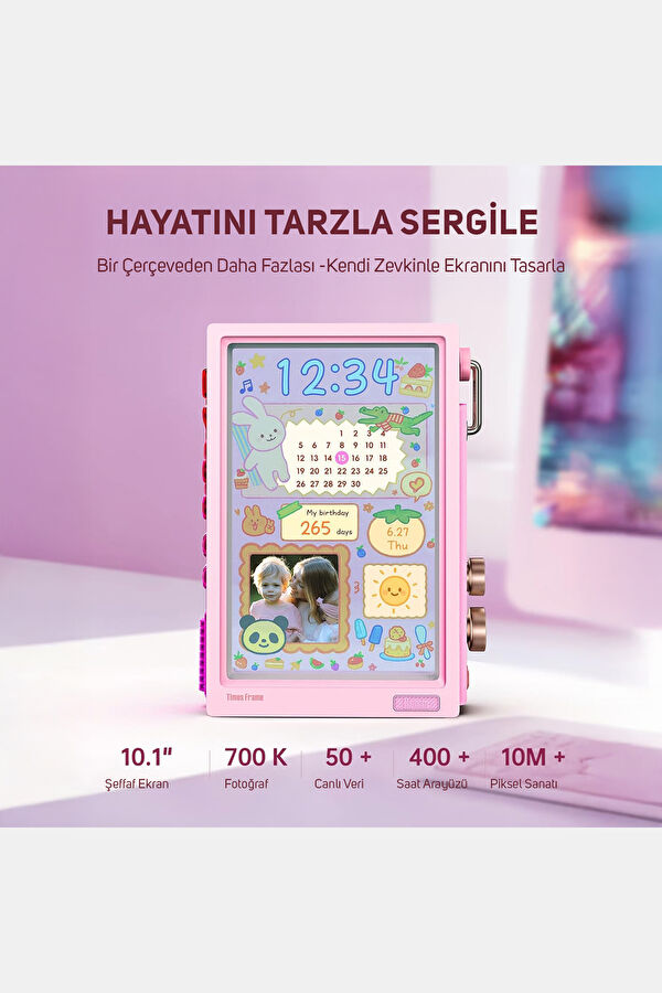 Times Frame 10.1" Screen Digital Photo Frame 5