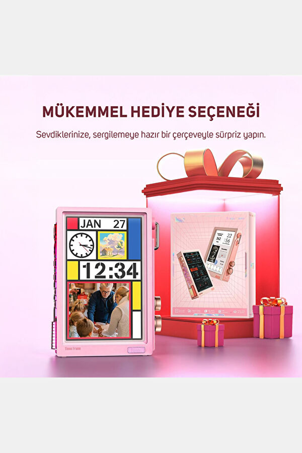 Times Frame 10.1" Screen Digital Photo Frame 8